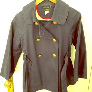 J Crew Navy Pea Coat